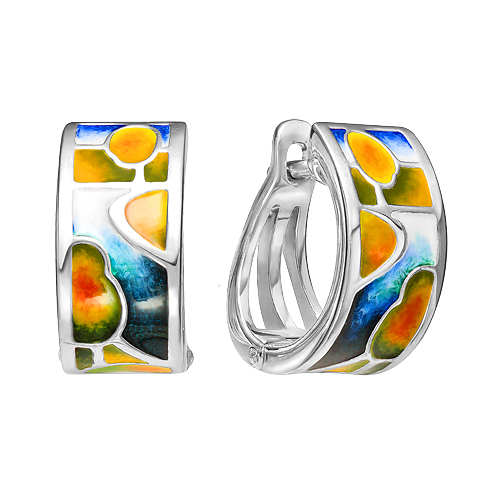 Серьги из серебра
